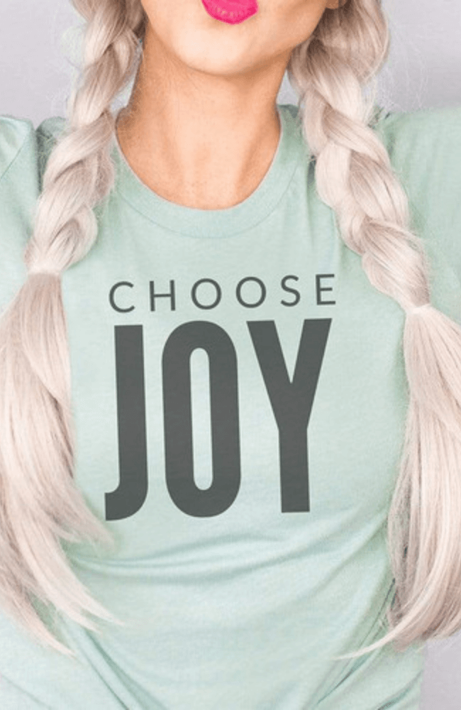 Beloved Womb Choose Joy Graphic T-Shirt
